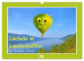 Lächeln in Landschaften (Wandkalender 2024 DIN A3 quer), CALVENDO Monatskalender von Bienert,  Christine
