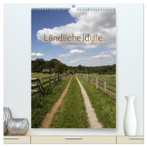 Ländliche Idylle (hochwertiger Premium Wandkalender 2024 DIN A2 hoch), Kunstdruck in Hochglanz von Lindert-Rottke,  Antje
