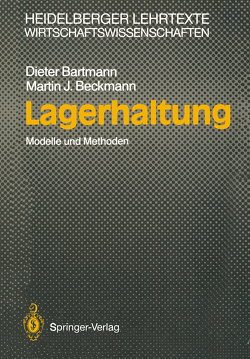 Lagerhaltung von Bartmann,  Dieter, Beckmann,  Martin J.