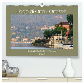 Lago di Orta – Ortasee (hochwertiger Premium Wandkalender 2024 DIN A2 quer), Kunstdruck in Hochglanz von photography - Werner Rebel,  we're