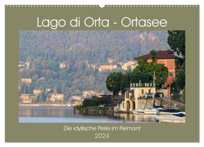 Lago di Orta – Ortasee (Wandkalender 2024 DIN A2 quer), CALVENDO Monatskalender von photography - Werner Rebel,  we're