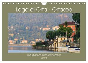 Lago di Orta – Ortasee (Wandkalender 2024 DIN A4 quer), CALVENDO Monatskalender von photography - Werner Rebel,  we're
