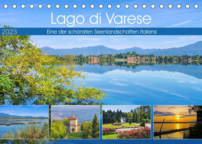 Lago di Varese – Eine der schönsten Seenlandschaften Italiens (Tischkalender 2023 DIN A5 quer) von LianeM