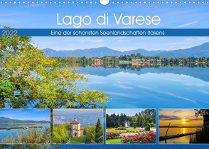 Lago di Varese – Eine der schönsten Seenlandschaften Italiens (Wandkalender 2022 DIN A3 quer) von LianeM