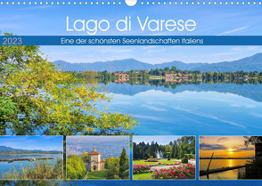 Lago di Varese – Eine der schönsten Seenlandschaften Italiens (Wandkalender 2023 DIN A3 quer) von LianeM