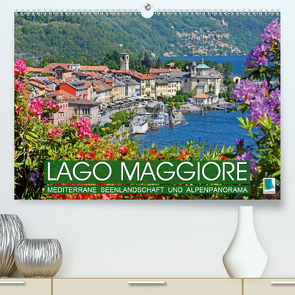 Lago Maggiore: mediterrane Seenlandschaft und Alpenpanorama (Premium, hochwertiger DIN A2 Wandkalender 2021, Kunstdruck in Hochglanz) von CALVENDO