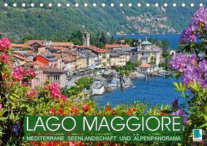 Lago Maggiore: mediterrane Seenlandschaft und Alpenpanorama (Tischkalender 2019 DIN A5 quer) von CALVENDO