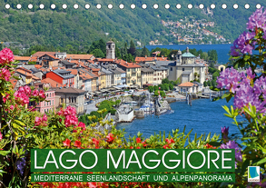 Lago Maggiore: mediterrane Seenlandschaft und Alpenpanorama (Tischkalender 2020 DIN A5 quer) von CALVENDO