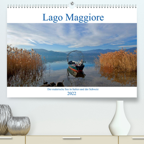 Lago Maggiore (Premium, hochwertiger DIN A2 Wandkalender 2022, Kunstdruck in Hochglanz) von Kruse,  Joana