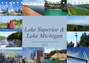 Lake Superior & Lake Michigan (Tischkalender 2023 DIN A5 quer) von Rothenhöfer,  Martin