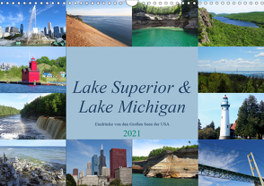 Lake Superior & Lake Michigan (Wandkalender 2021 DIN A3 quer) von Rothenhöfer,  Martin