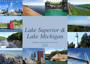Lake Superior & Lake Michigan (Wandkalender 2023 DIN A3 quer) von Rothenhöfer,  Martin