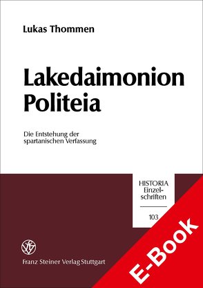 Lakedaimonion politeia von Thommen,  Lukas