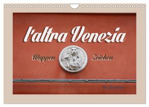 l´altra Venezia Wappen Zeichen (Wandkalender 2024 DIN A4 quer), CALVENDO Monatskalender von Landsherr,  Uli