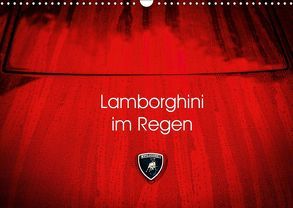 Lamborghini im Regen (Wandkalender 2019 DIN A3 quer) von Sagnak,  Petra