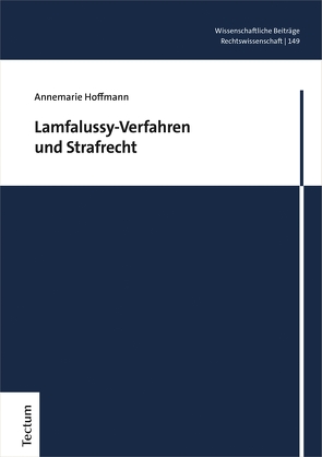 Lamfalussy-Verfahren und Strafrecht von Hoffmann,  Annemarie