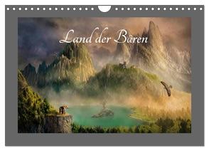 Land der Bären (Wandkalender 2024 DIN A4 quer), CALVENDO Monatskalender von Wunderlich,  Simone