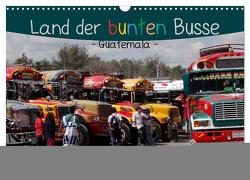 Land der bunten Busse – Guatemala (Wandkalender 2024 DIN A3 quer), CALVENDO Monatskalender von Flori0,  Flori0