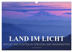Land im Licht – Berge und Küsten in Oregon und Washington – von Jeremy Cram (Wandkalender 2024 DIN A3 quer), CALVENDO Monatskalender von Cram,  Jeremy