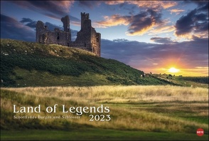 Land of Legends Kalender 2023. Ein Wandkalender im Großformat, der Schottland in seiner wilden Schönheit zeigt. Großer Fotokalender voll wild-romantischer Landschaften. von Heye