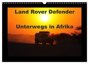 Land Rover Defender – Unterwegs in Afrika (Wandkalender 2024 DIN A3 quer), CALVENDO Monatskalender von Sander,  Stefan