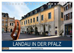Landau in der Pfalz – Ansichtssache (Tischkalender 2024 DIN A5 quer), CALVENDO Monatskalender von Bartruff,  Thomas