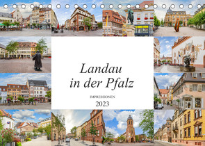 Landau in der Pfalz Impressionen (Tischkalender 2023 DIN A5 quer) von Meutzner,  Dirk