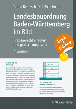 Landesbauordnung Baden-Württemberg im Bild – mit E-Book (PDF) von Reutzsch,  Alfred, Richelmann,  Dirk