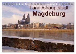 Landeshauptstadt Magdeburg (Tischkalender 2024 DIN A5 quer), CALVENDO Monatskalender von Bussenius,  Beate