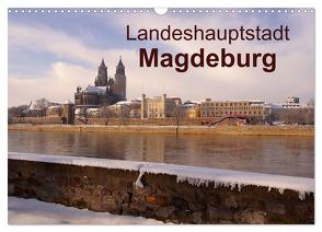 Landeshauptstadt Magdeburg (Wandkalender 2024 DIN A3 quer), CALVENDO Monatskalender von Bussenius,  Beate