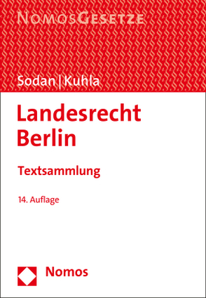 Landesrecht Berlin von Kuhla,  Wolfgang, Sodan,  Helge