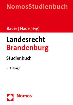 Landesrecht Brandenburg von Bauer,  Hartmut, Häde,  Ulrich