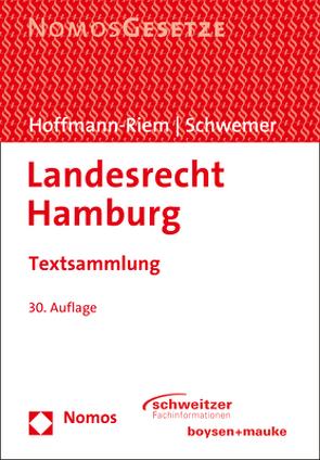 Landesrecht Hamburg von Hoffmann-Riem,  Wolfgang, Schwemer,  Holger