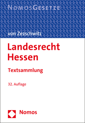Landesrecht Hessen von von Zezschwitz,  Friedrich