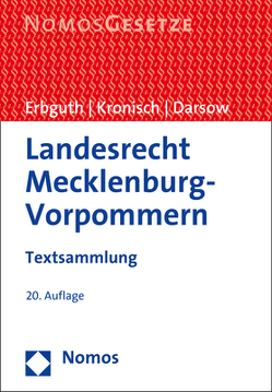 Landesrecht Mecklenburg-Vorpommern von Darsow,  Thomas, Erbguth,  Wilfried, Kronisch,  Joachim