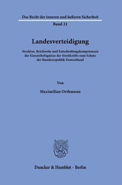 Landesverteidigung. von Orthmann,  Maximilian