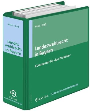Landeswahlrecht in Bayern von Gross,  Roland, Heinz,  Brigitte