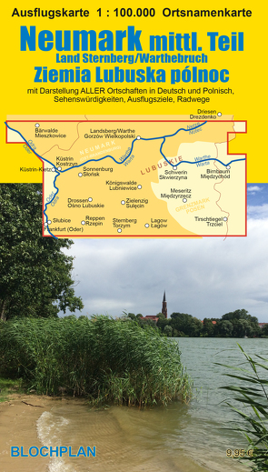 Landkarte Neumark – mittlerer Teil von Bloch,  Dirk