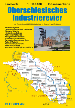 Landkarte Oberschlesisches Industrierevier von Bloch,  Dirk