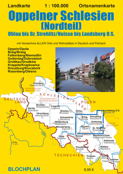 Landkarte Oppelner Schlesien (Nordteil) von Bloch,  Dirk