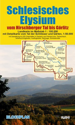 Landkarte Schlesisches Elysium von Bloch,  Dirk