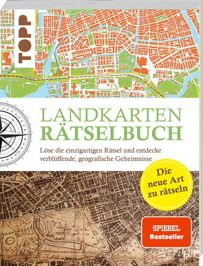 Landkarten Rätselbuch – die Rätselinnovation. SPIEGEL Bestseller von Pautner,  Norbert