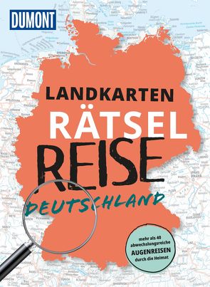 Landkarten-Rätselreise Deutschland von Laufersweiler,  Michael, Ormo,  Nadine