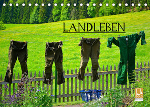 Landleben (Tischkalender 2023 DIN A5 quer) von Geduldig,  Bildagentur