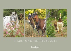 Landlust: Haus- und Hoftiere 2024 Wand-Kalender – Poster-Kalender – Fotografie – Gartenkalender 62×45