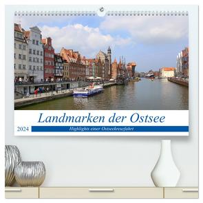 Landmarken der Ostsee (hochwertiger Premium Wandkalender 2024 DIN A2 quer), Kunstdruck in Hochglanz von Berns,  Nicolette