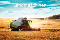 Landmaschinen 2023 – Bildkalender 49,5×33 cm – Traktoren, Mähdrescher, Wiesenschleppen und mehr – Technikkalender – Wandplaner – Wandkalender