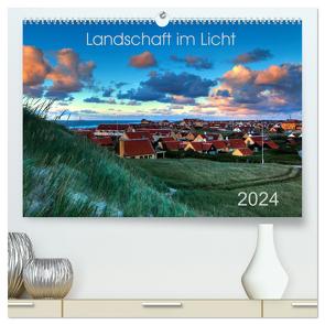 Landschaft im Licht (hochwertiger Premium Wandkalender 2024 DIN A2 quer), Kunstdruck in Hochglanz von Oliver Schwenn,  Dr.