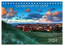 Landschaft im Licht (Tischkalender 2024 DIN A5 quer), CALVENDO Monatskalender von Oliver Schwenn,  Dr.