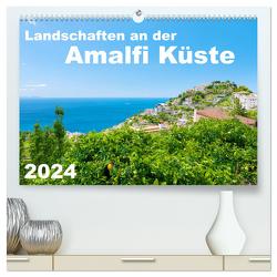 Landschaften an der Amalfi Küste (hochwertiger Premium Wandkalender 2024 DIN A2 quer), Kunstdruck in Hochglanz von Tortora,  Alessandro